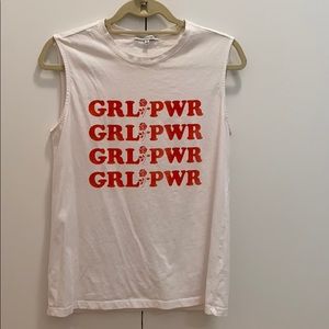 Rebecca Minkoff Grl Pwr Muscle Tee